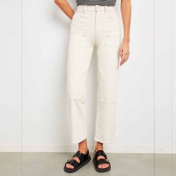 MOTHER SUPERIOR The bee’s knees rambler zip ankle Jeans in Act Natural Size 27 - Picture 2 of 13